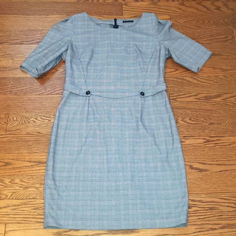 Vintage Sisley Stripe Patterned Dress
